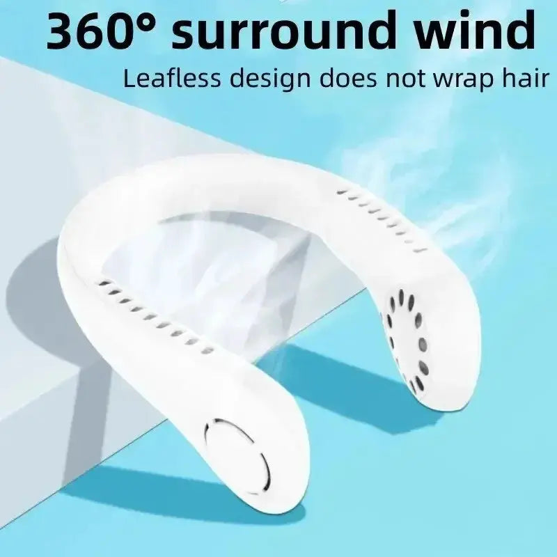Mini Neck Mounted Fan Portable Bladeless - OurLum.com