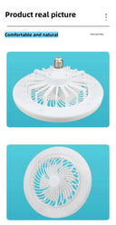 Quiet Ceiling Fan Lamp for Bedroom Space