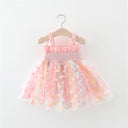 Enchanted Fairy Princess Butterfly Party Dress for Girls