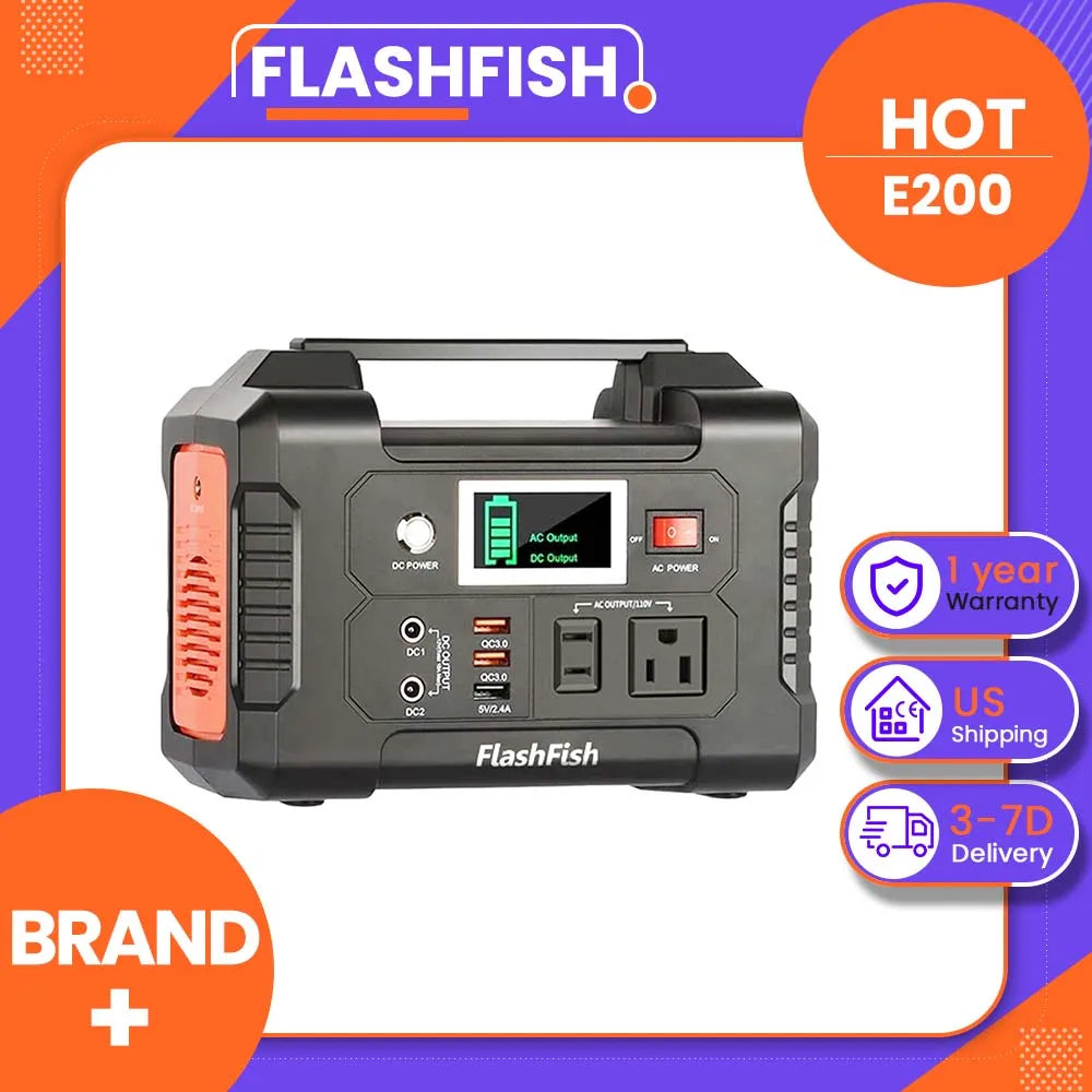 FlashFish E200 151Wh Portable Power