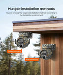 Smart Solar Outdoor Camera for 360 View