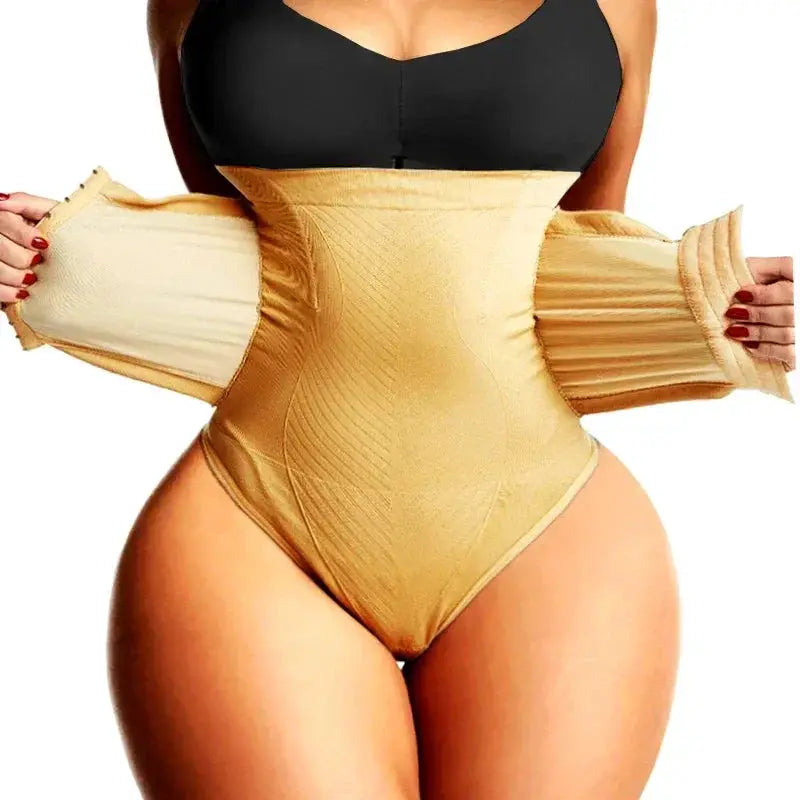 Seamless Butt Lifting Shapewear Double Control High Waist