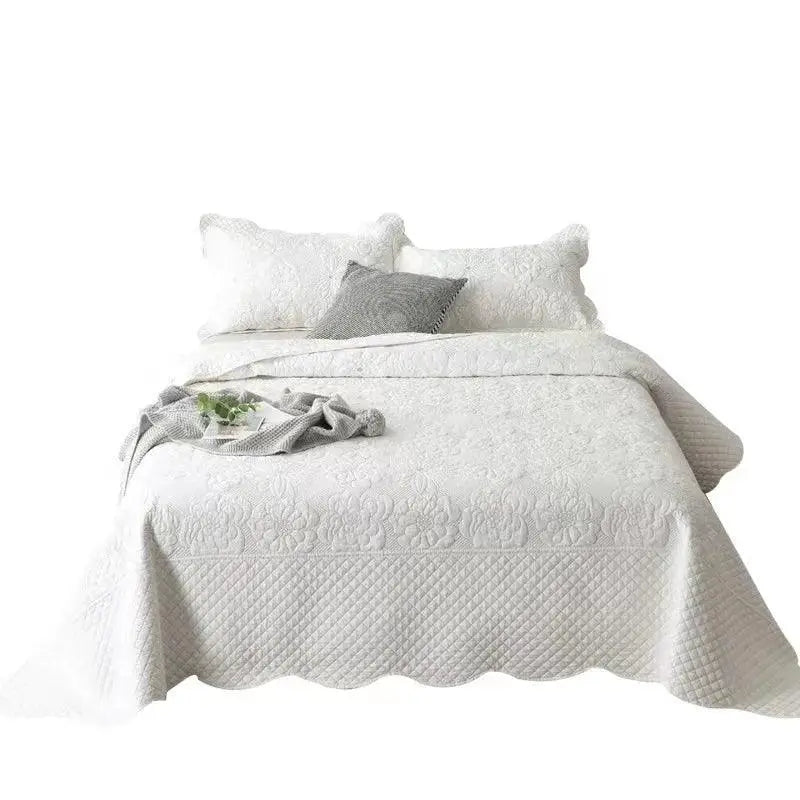1/3pc Luxury Euro Style Bedspread Cotton Filling Summer Blanket - OurLum.com