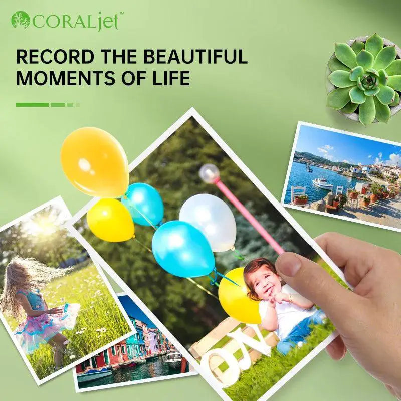 Coraljet Premium Glossy Inkjet Photo Paper Vivid Colors