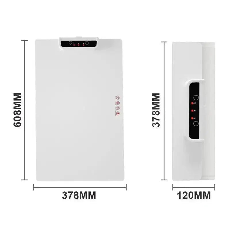 Foldable Electric Warming Tray Fast Heating Space Saver