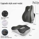 Ultimate Ergonomic Memory Foam Seat Cushion With Massage