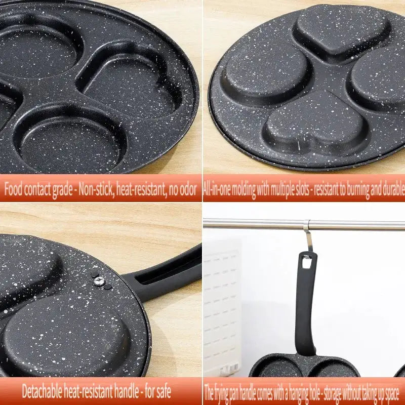 Four Hole Egg Omelette Pan Non Stick — product image 3
