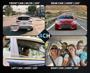 Smart Dash Cam for Drivers with GPS and WiFi 4K HD