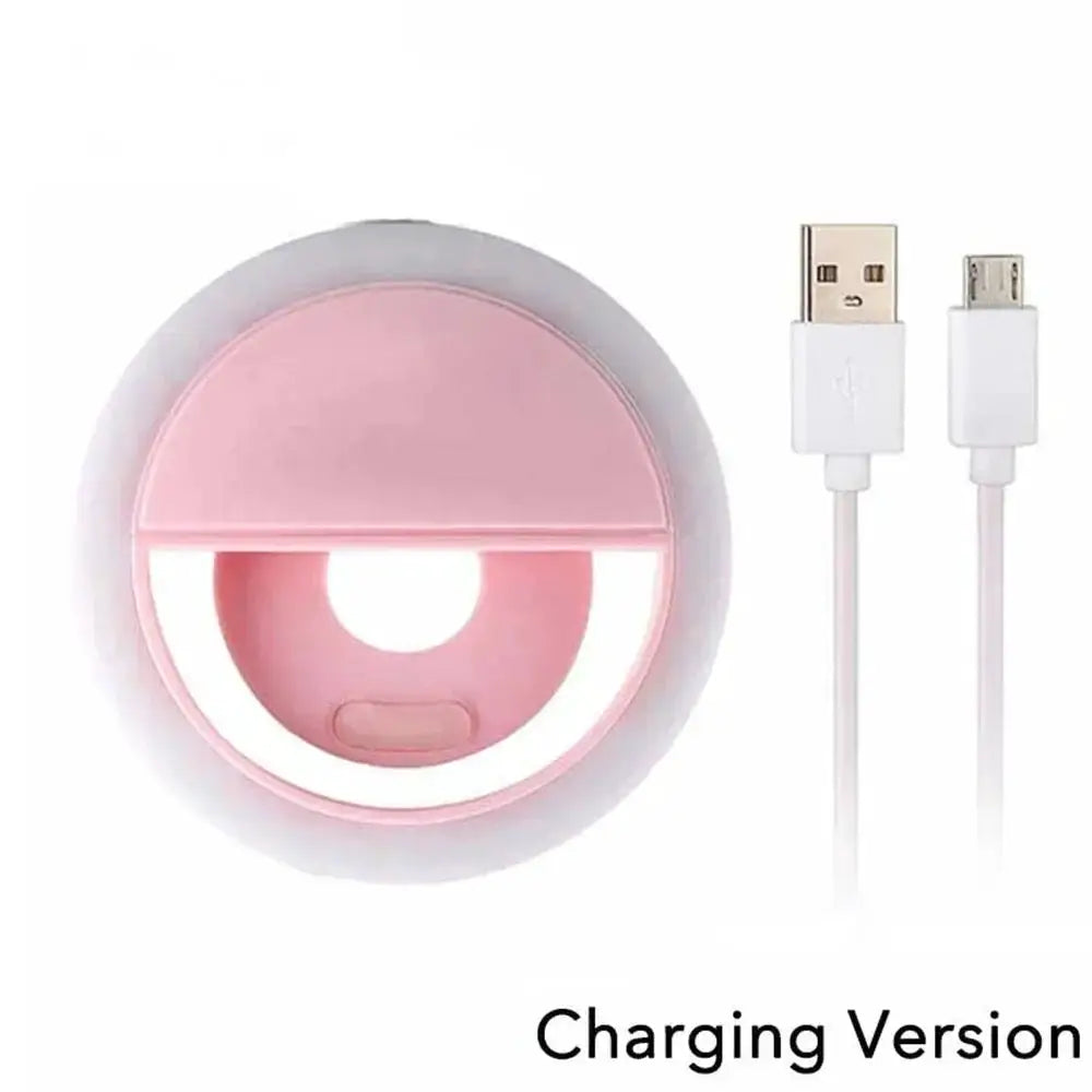 Rechargeable Selfie Ring Light Clip — product view 8