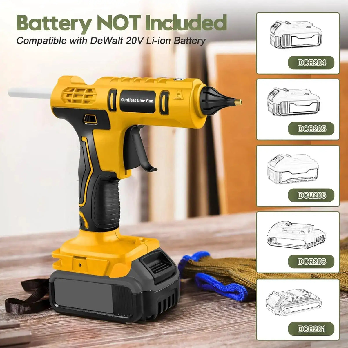 Instant Heat Cordless Hot Glue Gun