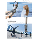 Gimbal Stabilizer Selfie Stick With Tripod Led Light Lamp