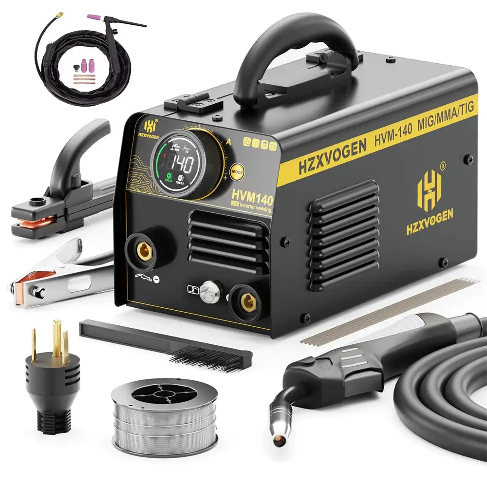 HZXVOGEN HVM140 Gasless MIG Welder — product view 7
