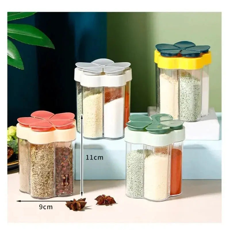 Five In One Spice Dispenser With Independent Openings