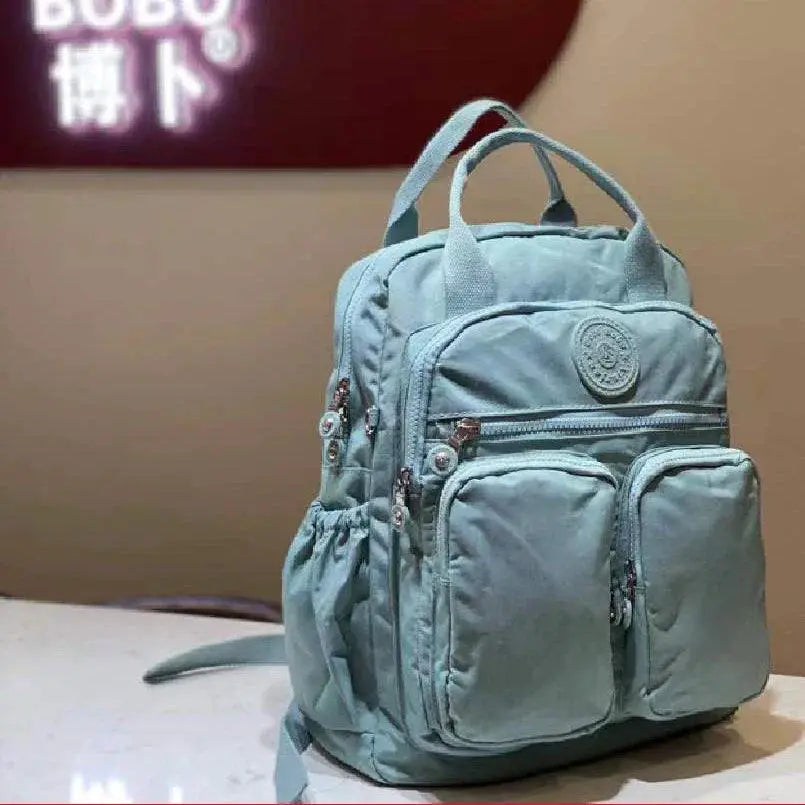 Waterproof Laptop Backpack for Women USB — Thick Purple