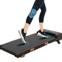 DUTRIEUX Compact Walking Pad Treadmill For Home Office Gym LED