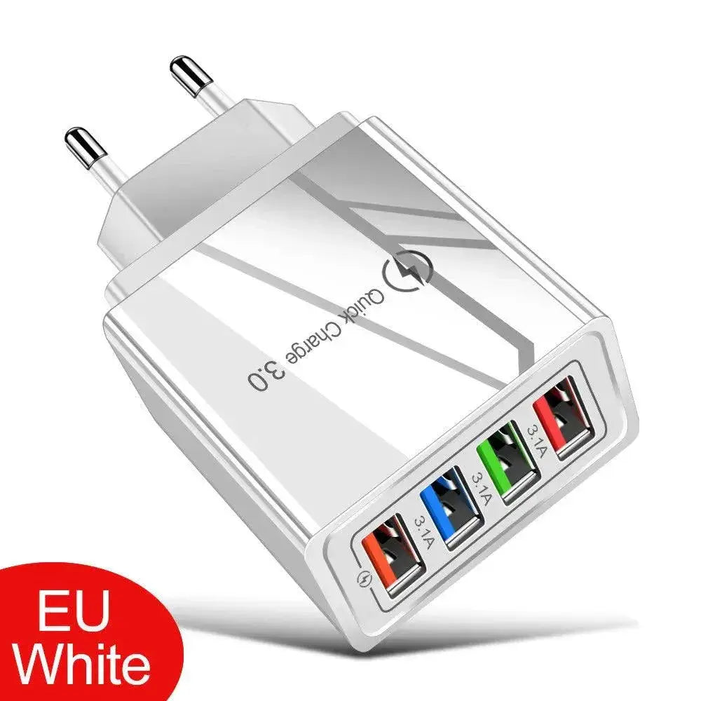Quick Charge 3.0 USB Charger Fast Safe Multi Device Charger