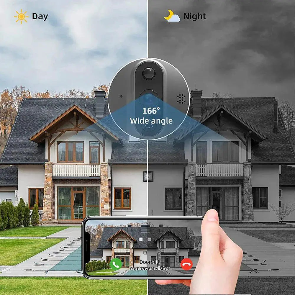 Smart WiFi Door Bell Camera Ultimate Home Security System