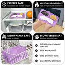 Slow Feeder Silicone Pet Placemat Promotes Healthy Eating