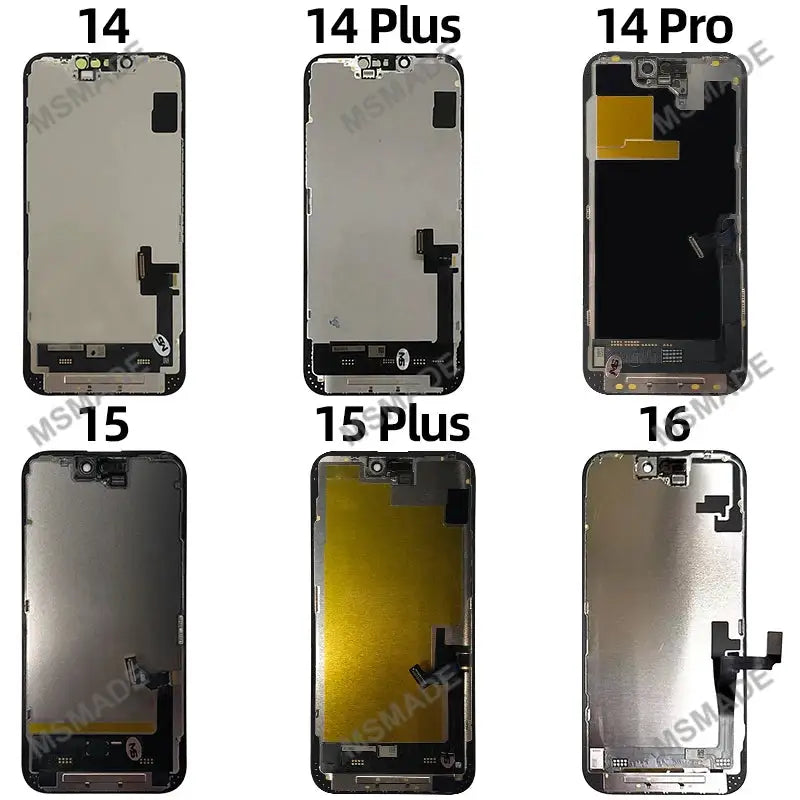 OLED 12ProMax LCD For iPhone 12 Display 3D Touch 13 Pro Max Screen Replace 12 Mini 14 Incell 14Pro 15 Plus Display 15 16 Pro Max