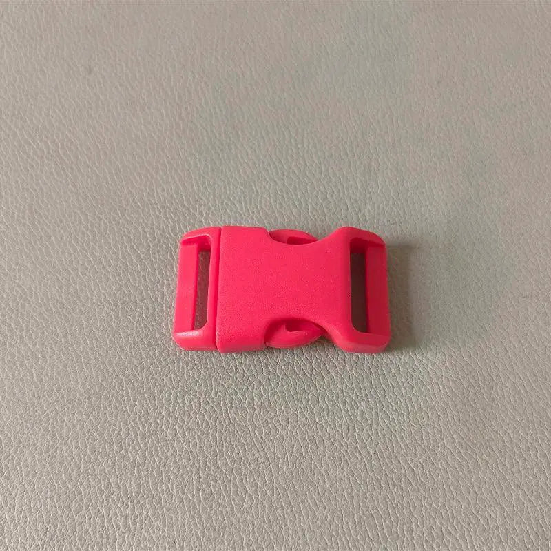 Colorful Plastic Curved Release Buckle for Bags and Straps