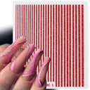Elevate Your Style with Chic 3D Nail Art Decals Set