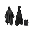 3-in-1 Waterproof Rain Poncho Lightweight Hooded Coat 2023