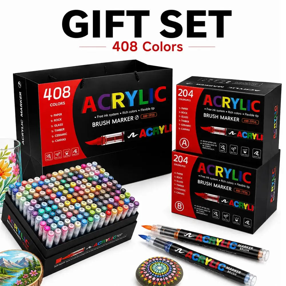 Acrylic Art Markers Set Color — product view 7