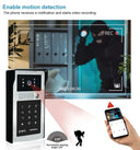 Tuya Smart 1080P WiFi Doorbell With RFID Alerts Never Miss Visitors Night Vision