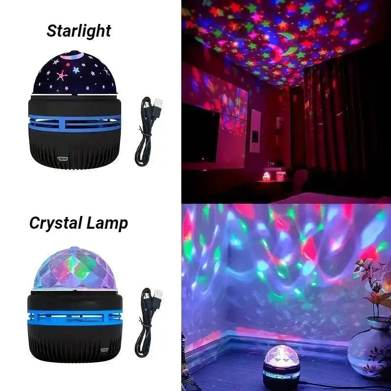 Projector Lamp Celestial Star 7 Color LED Night Light