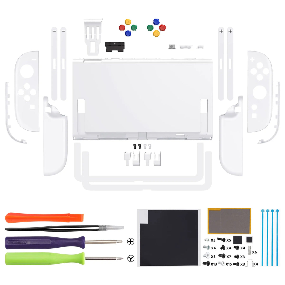 eXtremeRate DIY Replacement Shell Buttons