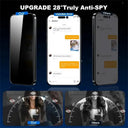 Privacy Anti Spy Glass Screen Protector For iPhone