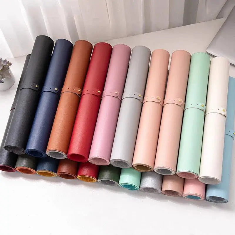 Large PU Leather Desk Mat Waterproof Mouse Pad For Gaming