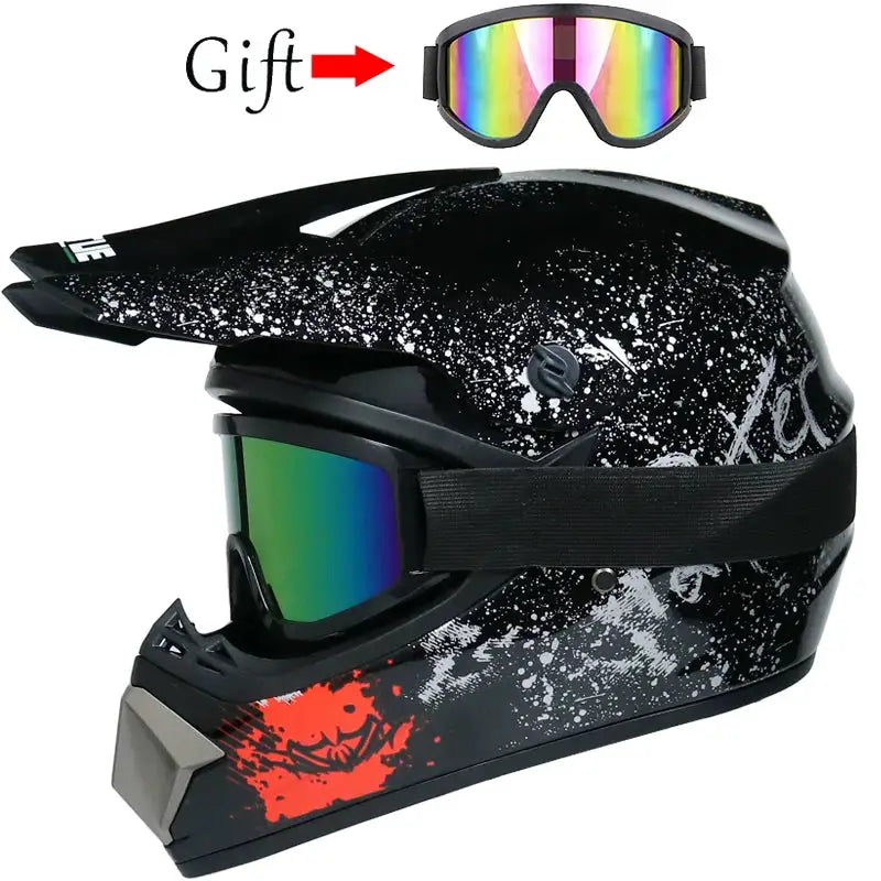Orz Motocross Off Road Helmet — product view 5