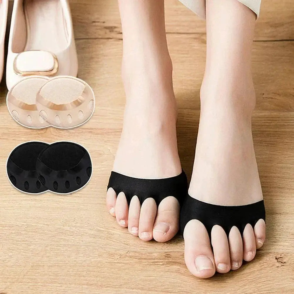 Chic Five Toe Comfort Pads For Stylish High Heel Pain Relief
