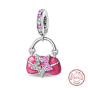 Sterling Silver Heels Lipstick Camera