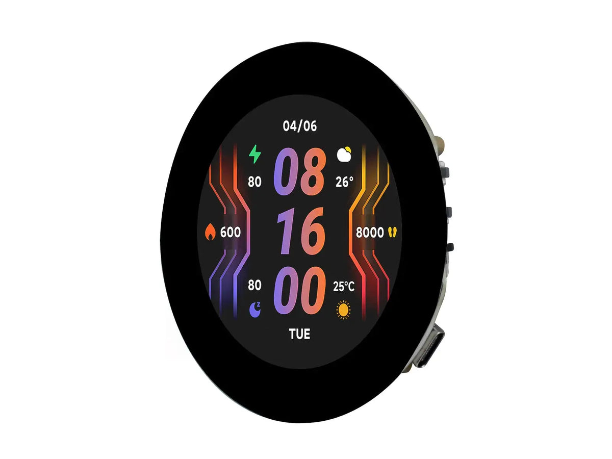 Waveshare ESP32-S3 2.1inch Capacitive Touch Round Display Development Board, 480×480, IPS, Supports WiFi & Bluetooth, 262K Color