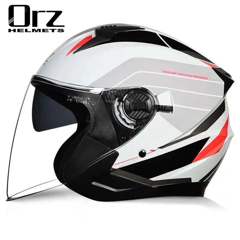 Unisex Open Face Motorcycle Helmet — product view 14