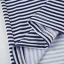 Stripe Drawstring Elastic Low Waist Baggy Sweatpants Women