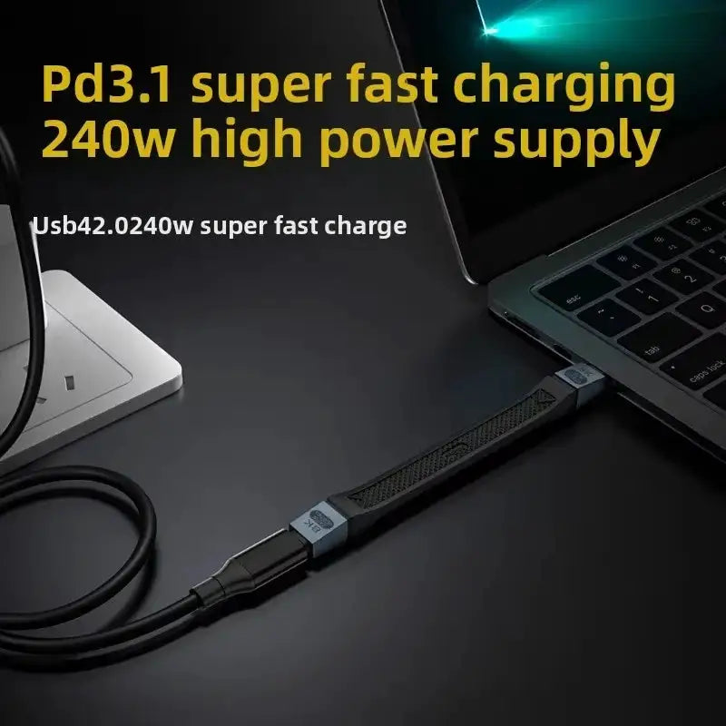 Fast 240W Thunderbolt 5 Usb-C Cable — product view 4