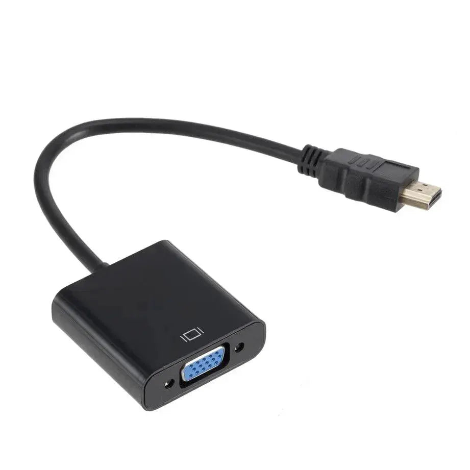 HDMI To VGA Adapter Crystal Clear 1080P Gaming Experience
