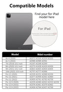 For iPad Pro 11 12.9 2022 Air 4 5 Case Rotate Stand Cover