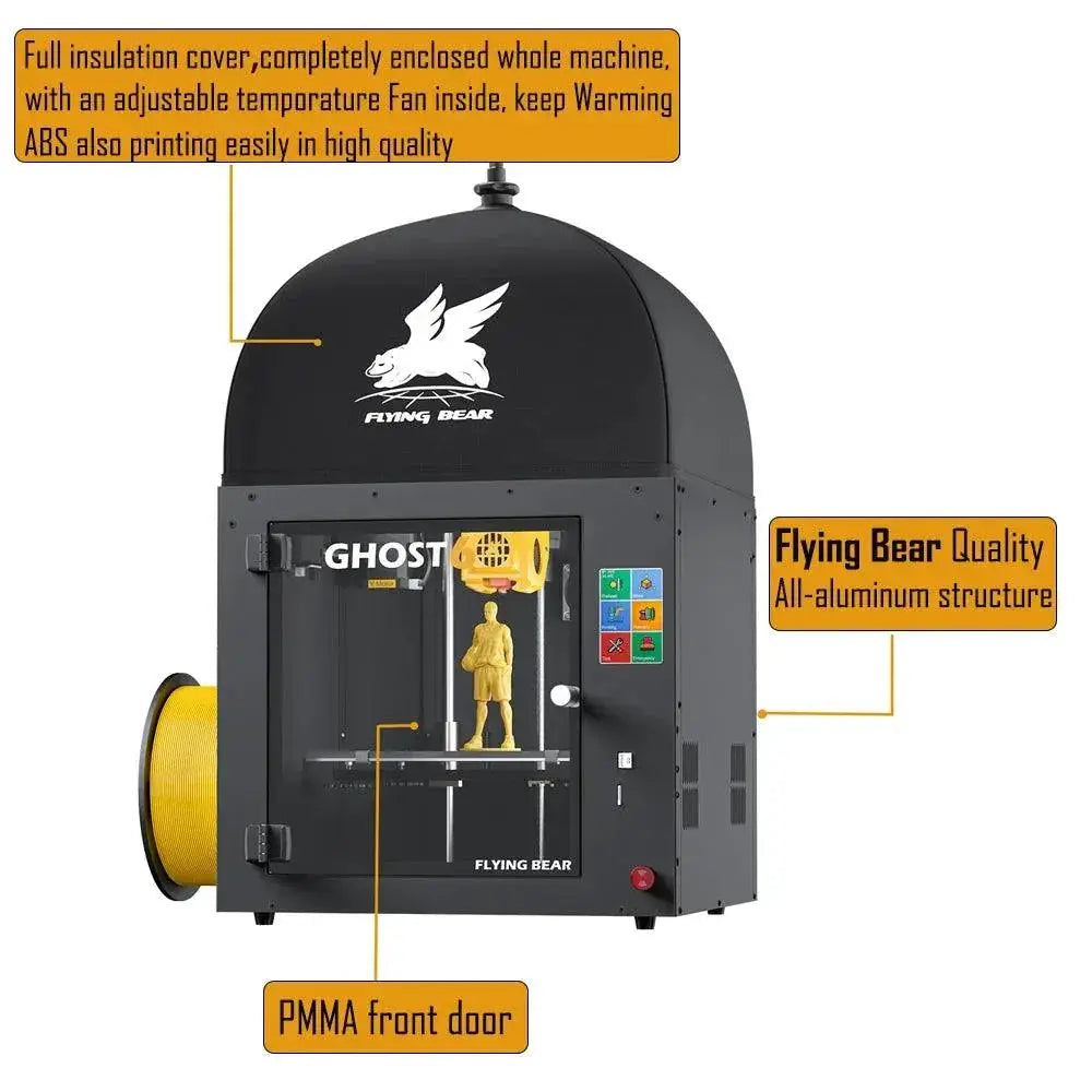 Flying Bear Ghost6 3D Printer Precision Speed Dual Extruder