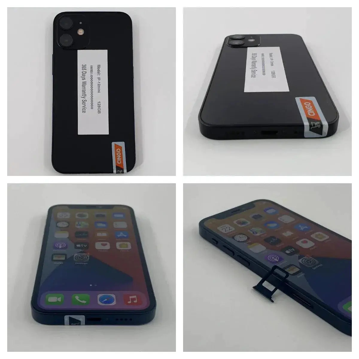 Unlock Original IPhone 12 Mini 4GB RAM 5G A14 Chip