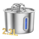 Automatic Cat Water Fountain 74oz Stainless