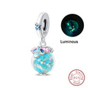 Sterling Silver Luminous Apple Lantern