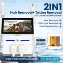 808nm Diode Laser Hair And Tattoo Kit