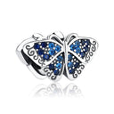 Sterling Silver Charm Firefly Butterfly