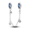 Sterling Silver Blue Charm Whale