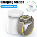 Magnetic Wireless Charger - Fast 3 Device Charge