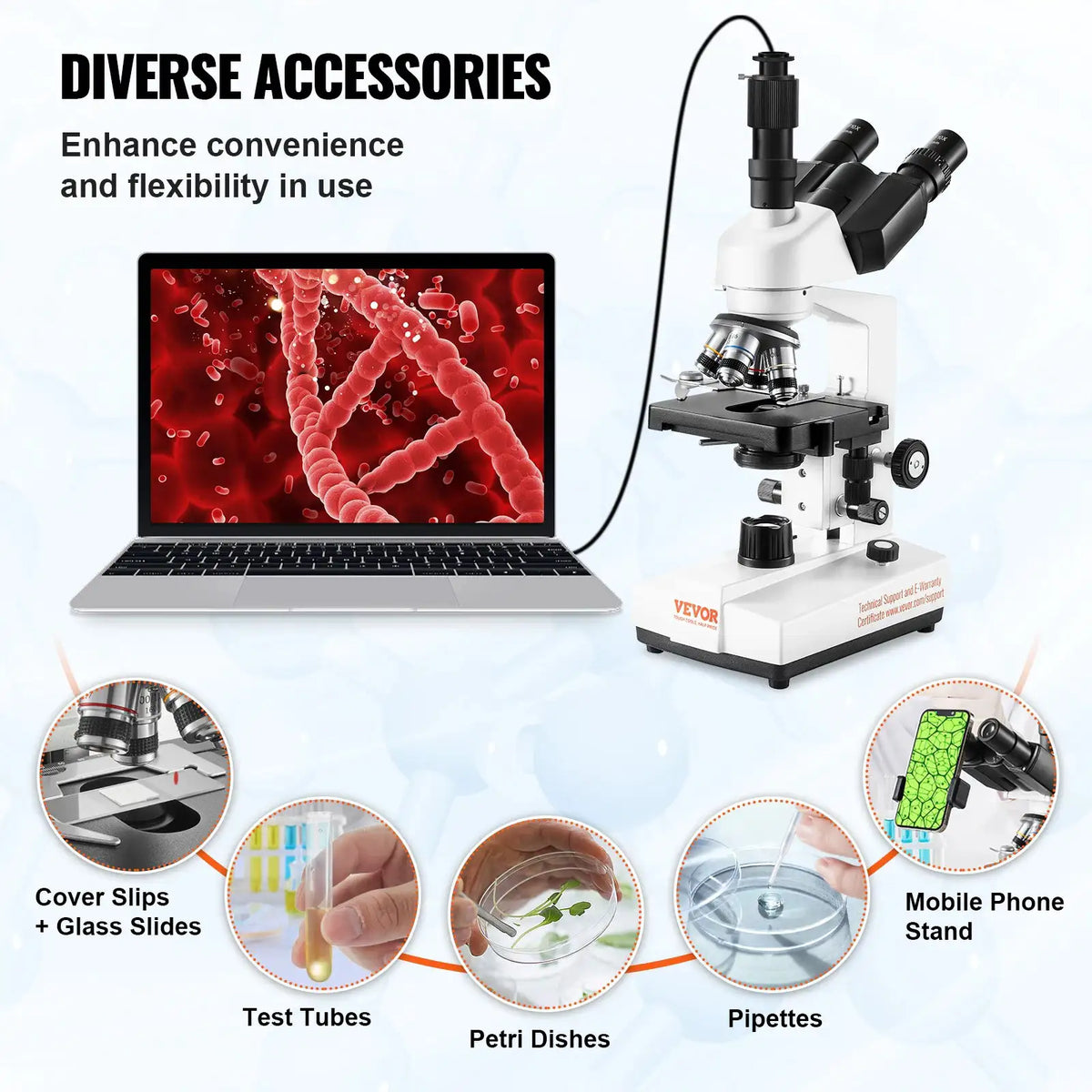 LED Illuminated Compound Microscope — product image 5